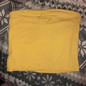 Brandy Melville honey tube top